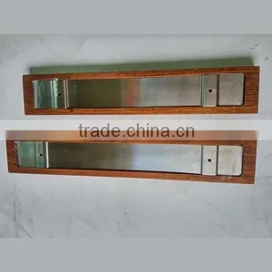 Best Storage Strip New Polished Wood Magnetic Knife Bar 16''(400x65x20mm) Wooden Cover Knife Magnet Bar thumbnail-1