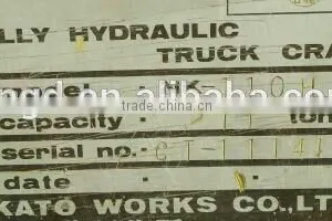 Strong High Working Used Good Condition Rough Terrain Crane Kato NK800 for Cheap Sale in Shanghai thumbnail-5