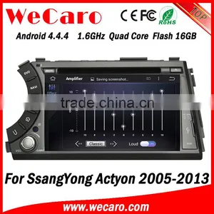 Wecaro WC-SY7020 7" Android 4.4.4 WIFI 3G Car Dvd Player for Ssangyong Actyon Car Multimedia Player 2005 - 2013 thumbnail-3