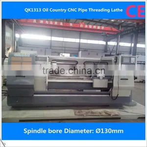 QK1313ax1500 Oil Country Cnc Pipe Threading Lathe With CE Most Popular thumbnail-1