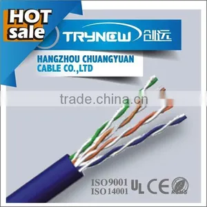 BEST QUALITY! ! China Supplier Best Price 4 Twisted Pair Lan Cable for Network Utp Cat5e thumbnail-1