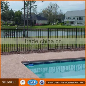 Security Wrought Iron Pool Fence thumbnail-3