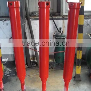Manufacturer Hyva Type Double Acting Telescopic Hydraulic Cylinder Trailer Hoist thumbnail-6