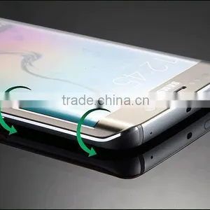 Anti Oil With 0.2mm 9H Hardness 3D Curved Edge Anti Scratch Screen Protector for S6 Edge Plus Tempered Glass thumbnail-6