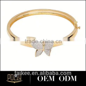 2015 Hot Selling Sterling Silver Charm Bracelet 24k Gold Bracelet thumbnail-1