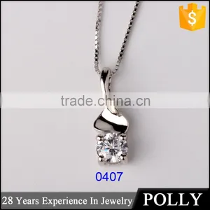 China Supplier Jewelry White Stone Necklace Set thumbnail-1