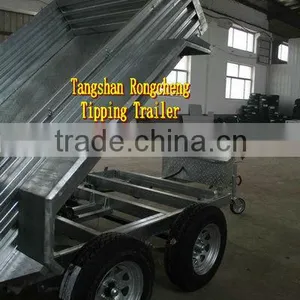 Tipping Trailer / Tandem Truck Trailer thumbnail-5