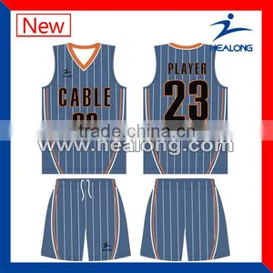 Wholesale Comfortable Clearance Basketball Uniforms thumbnail-1