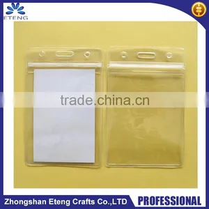 Promotion Custom Dimensions Pvc Transparent Card Holder,waterproof Card Holder thumbnail-1