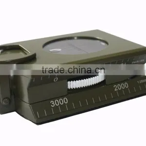 Metal Waterproof and Shockproof Compass Zinc Alloy Material Military Green thumbnail-2