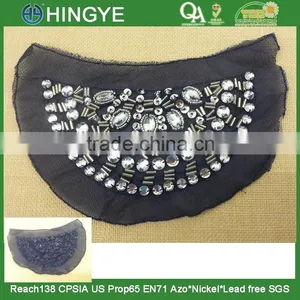 New Arrive Handmade Beaded Applique For Shoulder -- M113 thumbnail-1
