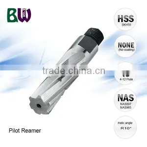 Aviation Threaded Shank HSS Pilot Reamer Bit For Pneumatic Tool thumbnail-1