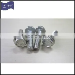 Black Hex Flange Bolt M6x10 (DIN6921) thumbnail-2