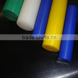 Machined Solid Customized Size Rigid Pvc Round Bar Peek Stick Welding Color Polycarbon Nylon Pvc Abs Plastic Rod thumbnail-3