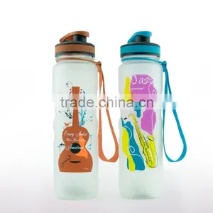 Flower Series 1000ml Capacity Sport Water Bottle thumbnail-1