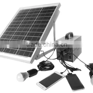 30w Mini Portable Solar Panel for Home Use ,red Flash Light,traffic Light thumbnail-2