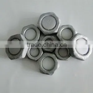 Anti Theft Bolt and Nut Hex Thin M12 Carbon Steel Nuts thumbnail-1