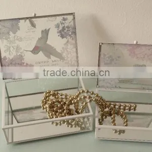 Glass Box With Bird Printing thumbnail-1