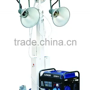 Power 2000w,gasoline or Diesel Engine ,industrial Mobile Light Tower thumbnail-1