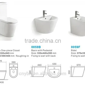 China Supplier Sanitary Ware Ceramic Wall Hung Oilet thumbnail-4