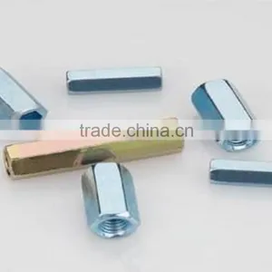 Brass Threaded Long Hex Coupling Nut thumbnail-1