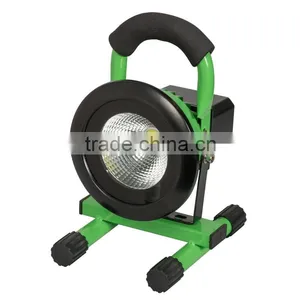High Lumen Portable Rechargeable 10w 12v Round Led Flood Light thumbnail-2