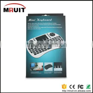 Wireless Keyboard Touch Pad Mouse Backlit Gaming Keyboard for HTPC Tablet Laptop PC Teclado Quality Choice thumbnail-3