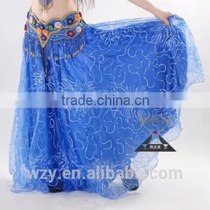 Fansy Golden Stage Performance Use Belly Dance Gypsy Skirt thumbnail-4