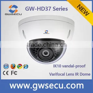 GWSECU IK10 Vandalproof ir Dome 1080p Full hd AHD TVI CVI 4 in 1 Camera Quality Choice thumbnail-1