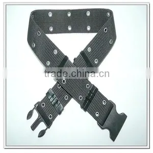 57mm Black Polypropylene Belts With Plasitc Buckle for Army Use thumbnail-2