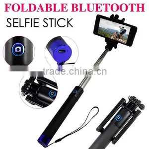 The Gadget Wholesale Colorful Wireless Monopod Bluetooth Selfie Stick ,camera Mini Tripod thumbnail-3