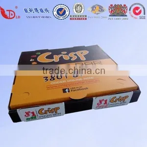 2016 Cheap Customied Corrugated Pizza Box , Pizza Packing Box thumbnail-6