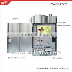 Promotion 1CH 2.5 TFT sd Card Mobile DVR for Bus With Usb , HV750 thumbnail-1