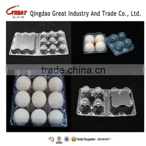 PET Disposable Plastic Quail Eggs Tray 10 Holes thumbnail-6