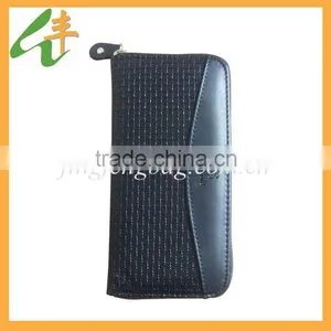 2014 Black Genuine Leather Fashion Multiple Wallet thumbnail-1