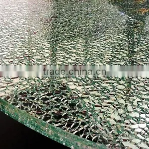 Table Top Ice Cracked Laminated Glass With AS/NZS 2208:1996 and EN12150 Certificate thumbnail-2