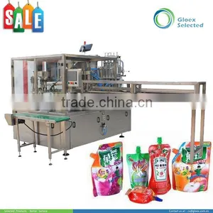 CE Approval Rotary Type Automatic Premade Popular Pouch Spout Filling Machine thumbnail-4