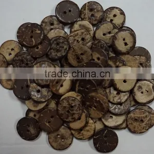 Fashionable Coconut Shell Button Size 28L thumbnail-6