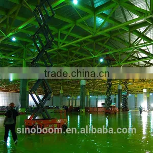 Hot Sales 12m Hydraulic Mobile Self Propelled Scissor Lift thumbnail-6