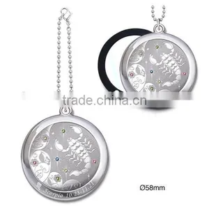 The Zodiac Scrpio Hand Mirror Craft Pocket Decorative Craft Hobby Craft Mirror thumbnail-1