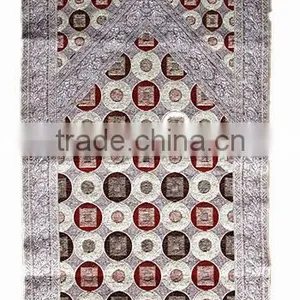 100%Chenille 70*110CM Woven Muslim Prayer Rug Mat thumbnail-1