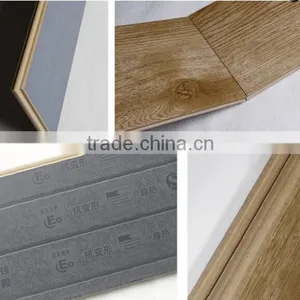 12mm Grey Ac4 Click-lock System Laminate Wooden Flooring thumbnail-1