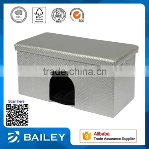 Furniture Modern Design Pet House Foldable Storage Ottoman Cube Quality Choice thumbnail-1