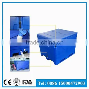 SCC Biggest Size 1000L Large Ice Cooler, Plastic Ice Bin for Fish Transport thumbnail-5