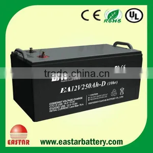 Top Performance Battery Manufactory Hot Sale Gel Battery 12v 250ah for Solar Power thumbnail-1