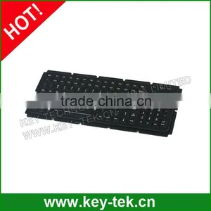 119 Keys IP65 Dynamic Sealed & Ruggedized Industrial Silicone Rubber Industrial Keyboard thumbnail-1
