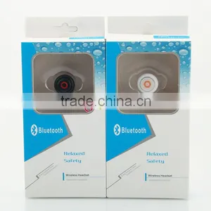 Universal Type Button Style 1-to-2 High-fidelity Stereo Wireless Bluetooth Headset Black thumbnail-6