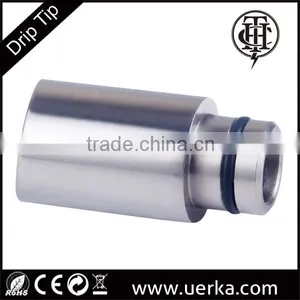 New 510 RDA Drip Tip for All DIY Atomizer Huge Vapor Maker e Cigarette TA-012 Titanium Alloy Drip Tip thumbnail-3
