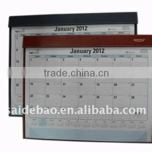 2013 Leather Desk Pad Calendar thumbnail-1