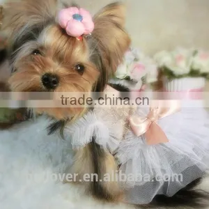 Puppy Party Pet Skirt Dog Clothes Princess Dress Apparel thumbnail-1